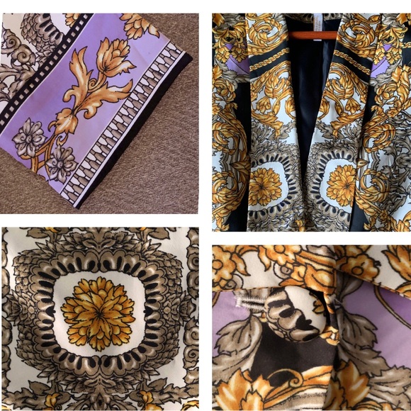 Laundry by Shelli Segal baroque print blazer - Picture 9 of 10